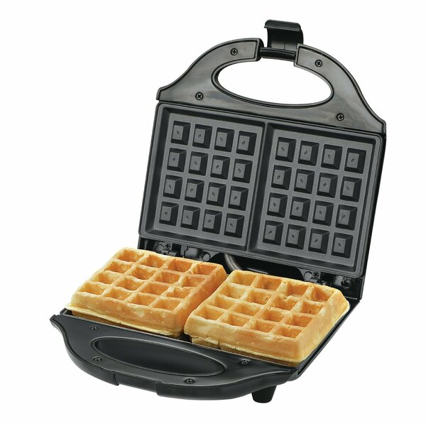 Commercial Chef 2-Waffle Electric Belgian Waffle Maker CHW2B